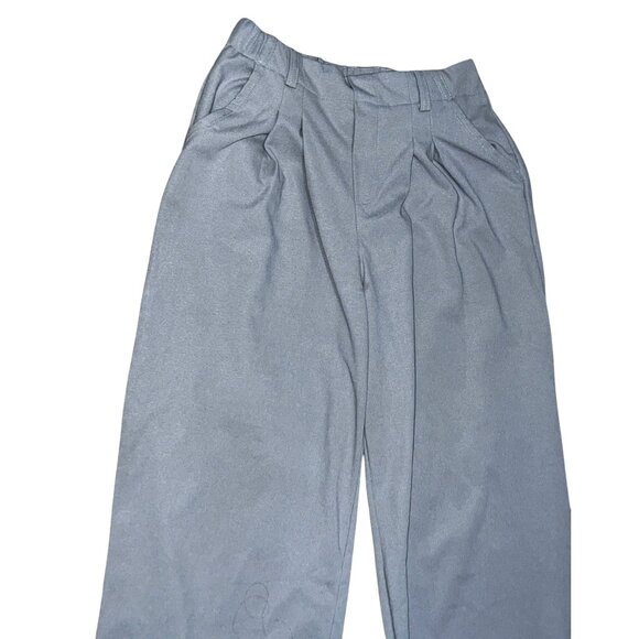 Halara High Waisted Plicated Side Pocket Wide Leg Waffle Pants Sz Small Womens G - Picture 10 of 10